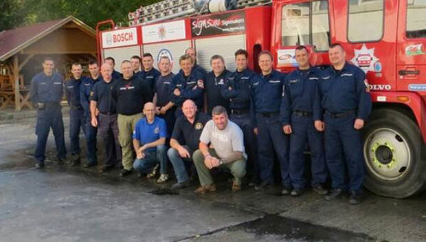 ВАТРОГАСЦИ ИЗ ВЕЛСА: Срби, волимо да вас дарујемо!